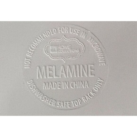 Set of 2~Home Collection Paisley Skull & Spider Melamine Plates - Picture 3 of 4